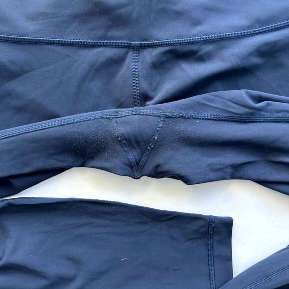 Lululemon Wunder Under Super High-Rise Tight Size 8 28" Luxtreme True Navy Yoga - Picture 4 of 6
